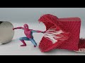 SPIDERMAN vs MAGNETIC BALLS