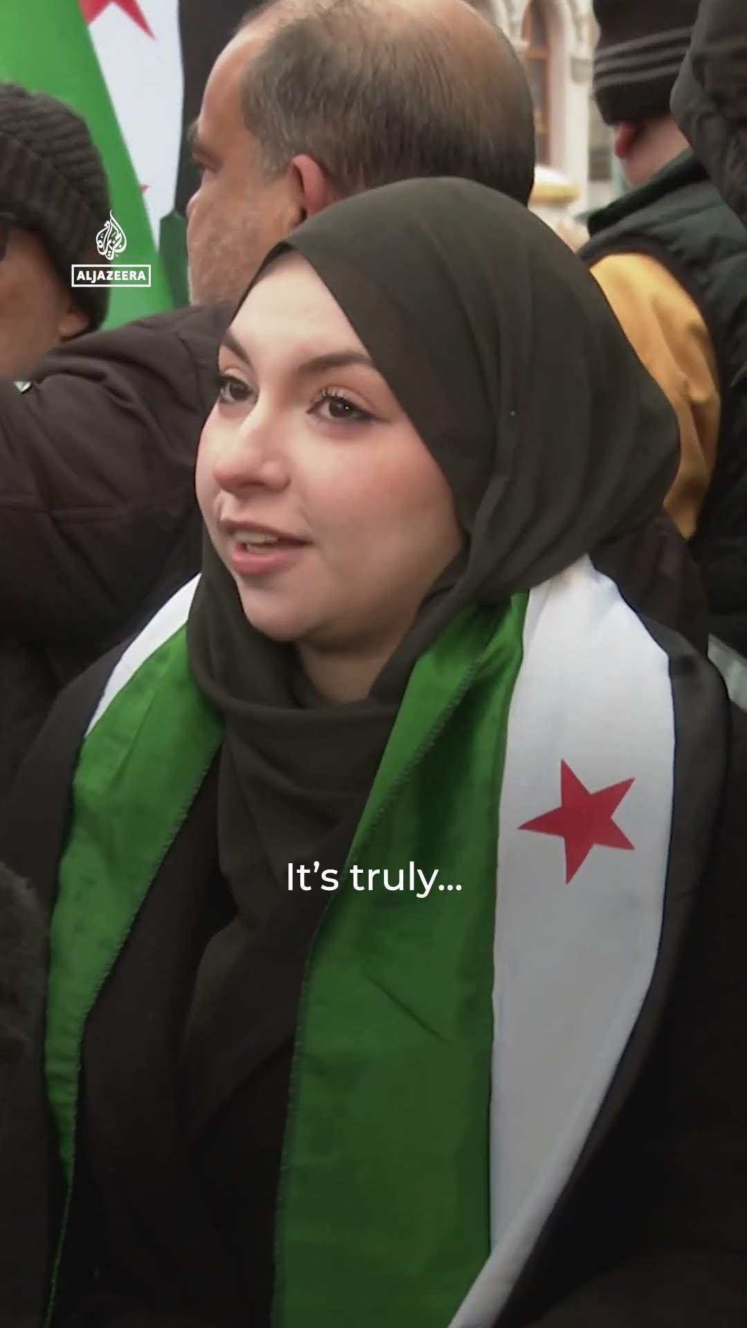 Exiled Syrians around the world celebrate the end of Assad’s rule | AJ #shorts