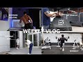 Weekly vlog gym my haircut and content