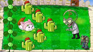 Cactus vs Cattail vs Dr Zomboss - Plants vs Zombies Hack