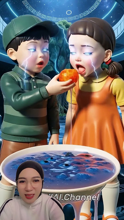 Eat the sun planet and get electrocuted #animation #squidgamchallenge #squidgame #animation #cartoon
