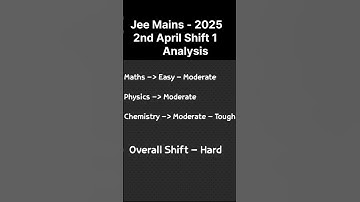 Jee Mains 2025 April Attempt Marks Vs Percentile 2nd April Morning Shift #iit  #jee #jee2025  #nit