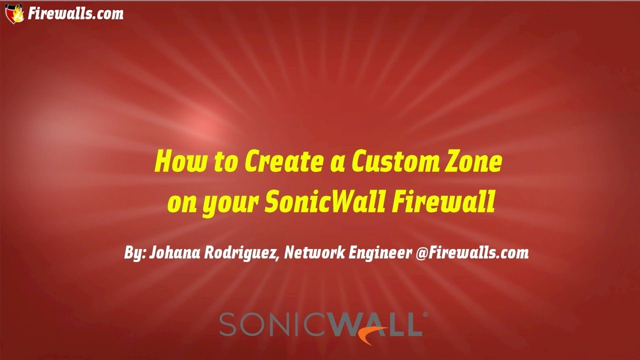 zone assignment sonicwall