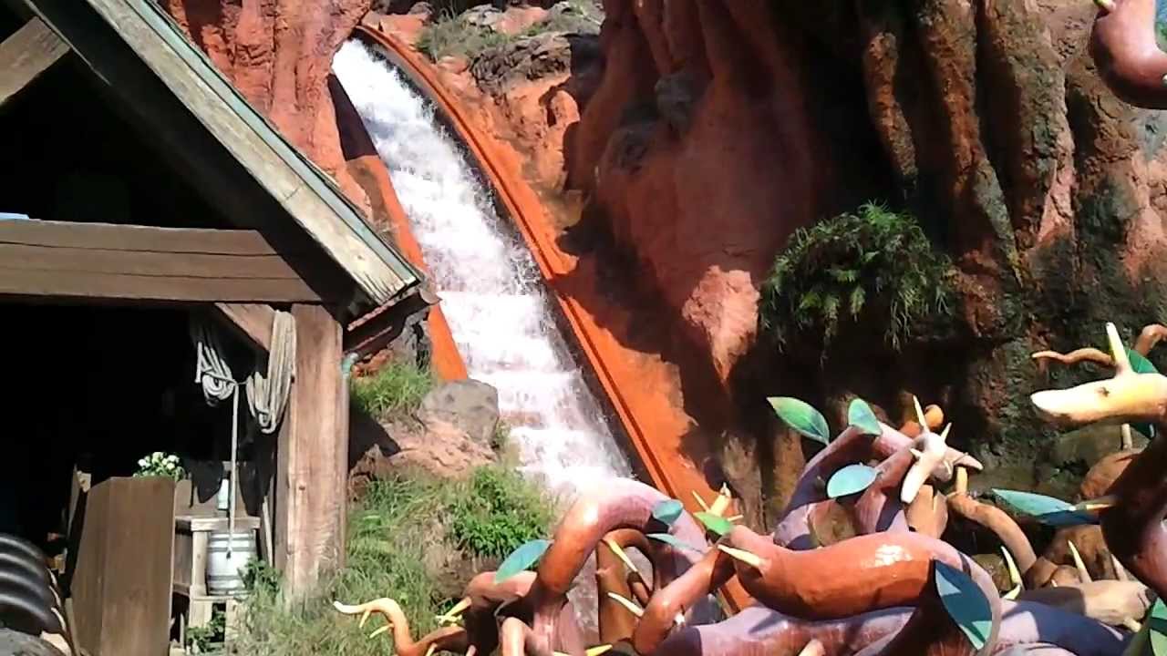 Disney's Magic Kingdom Splash Mountain 2011 YouTube