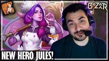 NEW HERO JULES COMING TO THE BAZAAR! ITEM REVEAL - The Bazaar
