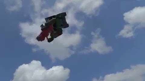 Flying Tractors In Farming Simulator 2013