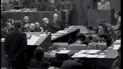 Nuremberg Day 86 Goering (Jackson Cross re Jewish Issue) (translated captions)