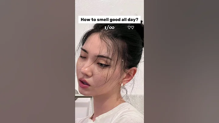 How to smell good all day?✿ #youtubeshorts #hygiene #shortsvideo