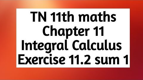 11th maths exercise 11.2 1st sum