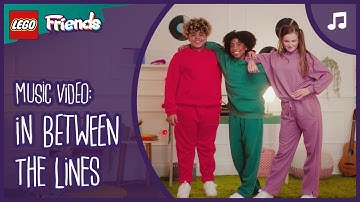 IN BETWEEN THE LINES📖🎵💭🎉🎤 | #OfficialMusicVideo | LEGO Friends: The Next Chapter