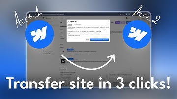 How to Transfer Webflow Website to Another Account
