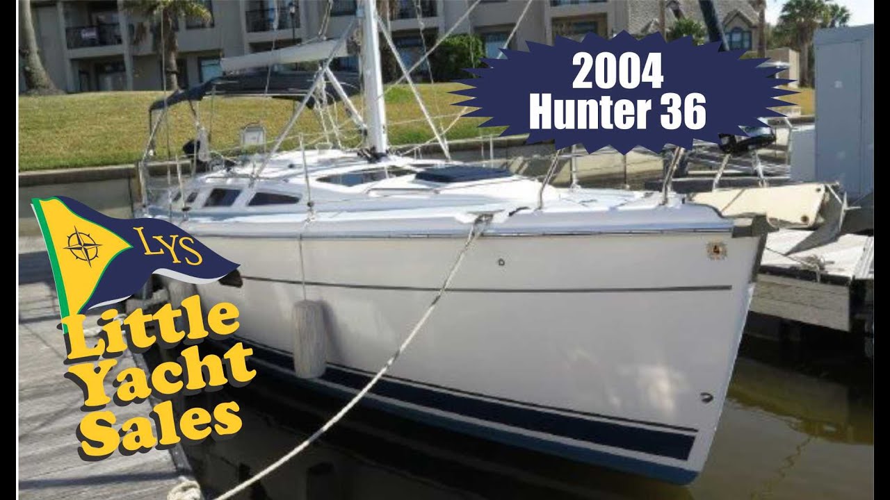 Sold 04 Hunter 36 Sailboat At Little Yacht Sales Kemah Texas Youtube