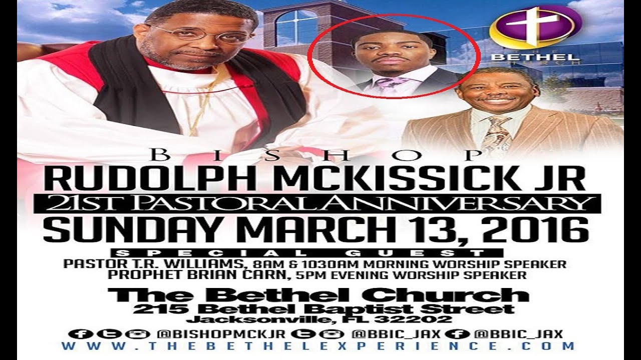 Prophet Brian Carn at Bishop Rudolph McKissick Jr 21st Pastoral Anniversary 3-13-16