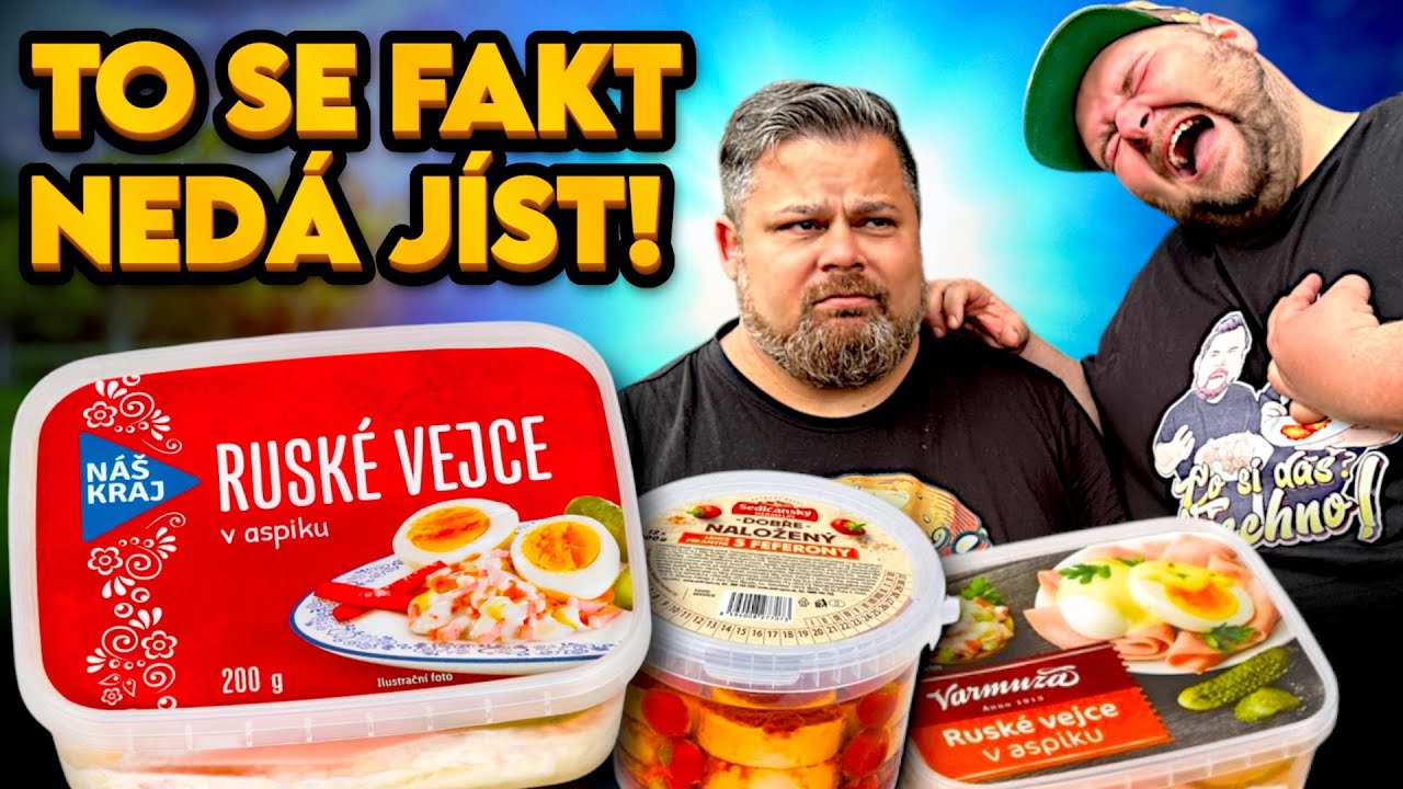 TEST LAHŮDEK ZE SUPERMARKETU!