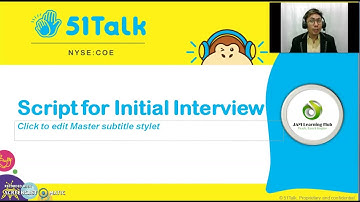 Ace Your Initial Interview with 51talk