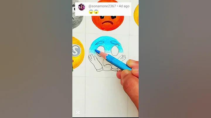 😱#creativeartemoji #emoji #trending #art #tiktok #youtubeshorts #shortsfeed #shorts #painting #yt