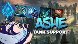 Ashe but she is a fat tanky support...