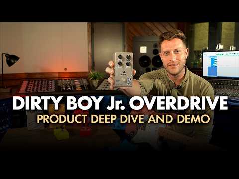 Dirty Boy Jr. Overdrive Product Deep Dive & Demo | Warm Audio x Dirty Boy Pedals Collaboration