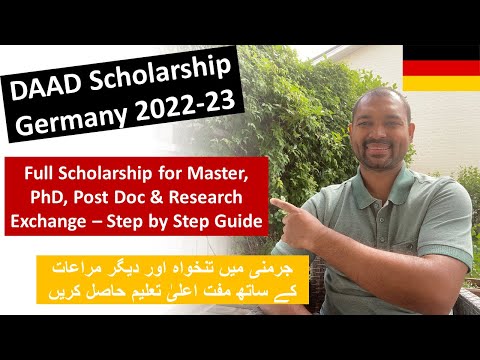DAAD Scholarship 2022-23 | Top German Scholarship for International Students | Free Study in Germany