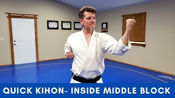 Quick Kihon - Inside Middle Block