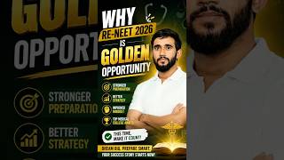 Biggest Advantage of RE-NEET 2026 😱 Your Chance to Crack MBBS!