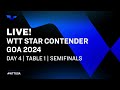 live | Day 4 | WTT Star Contender Goa 2024 | Semifinals & Finals