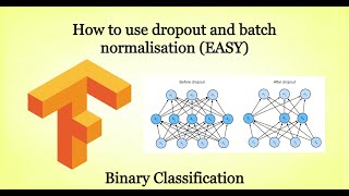 Tensorflow Tutorial | How to use dropout and batch normalisation in Deep neural network(EASY) - 6