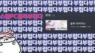 블아 일섭 짜질게요.. 글섭 스팀 PC클라 리뷰&비교