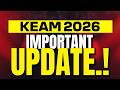 KEAM 2026 | Important Update.! Exam Winner