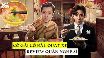 Thấy "chiến thần" Hà Linh review quán nghệ sĩ, Cô Gái Có Râu "quay xe" làm điều tương tự