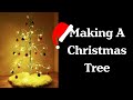 Making a Last-Minute Wire Christmas Tree