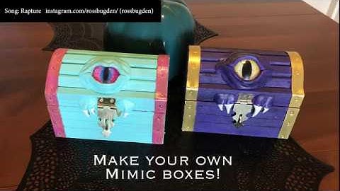 How to Make a Mimic Dice Box