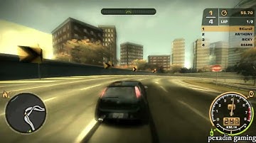 NFS Most Wanted - Fiat Punto (Junkman Performance Test)