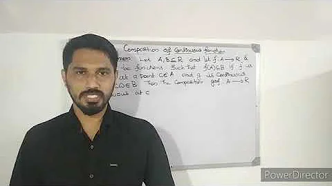 Composition of Continuous function|part-1|Real analysis|Final year BSc mathematics