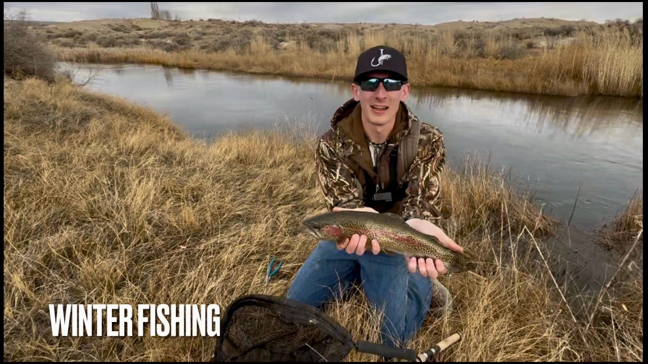 Big trout in tiny creek with my dad! (Part 2)