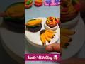 Mini Clay Plate  🍽️🤯| Viral Mini Crafts 🔥| Clay Crafts 🤩| Mini Doll Crafts #miniecraft #claycraft