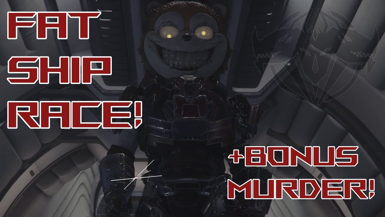 Fat Ship Star Citizen FAT SHIP RACE!.. now with more Halloween! - YouTube