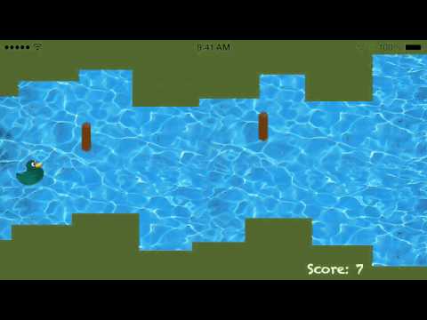 Freakin' Swimmin' Duck iOS Game - Trailer