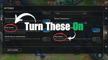 BEST Settings to IMPROVE & play better in Wildrift