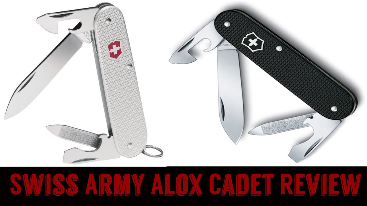 VICTORINOX SWISS ARMY ALOX CADET REVIEW YouTube