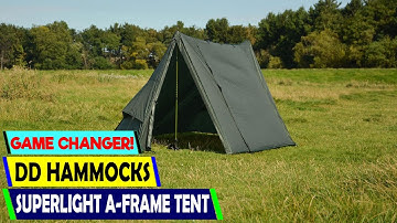 DD Hammocks SuperLight A Frame Tent Review Best Ultralight Shelter for Backpacking and Bushcraft