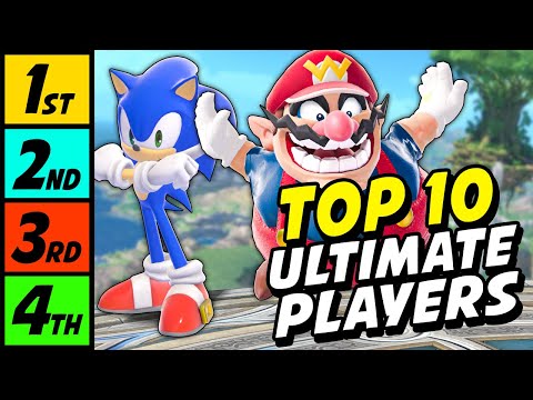 THE TOP 10 PLAYERS IN SMASH ULTIMATE RANKED
