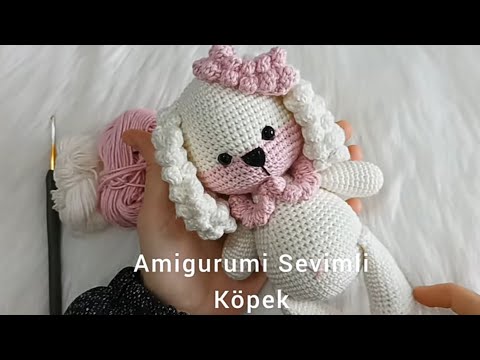 Amigurumi Köpek Tarifi 1.Bölüm (Kafa ve Kulak Yapımı)