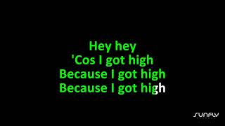 Afroman - Because I Got High - Sunfly Karaoke