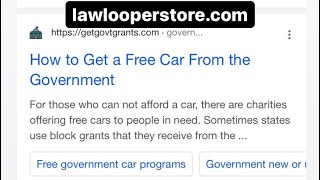 How to Apply for a Free Car From the Government