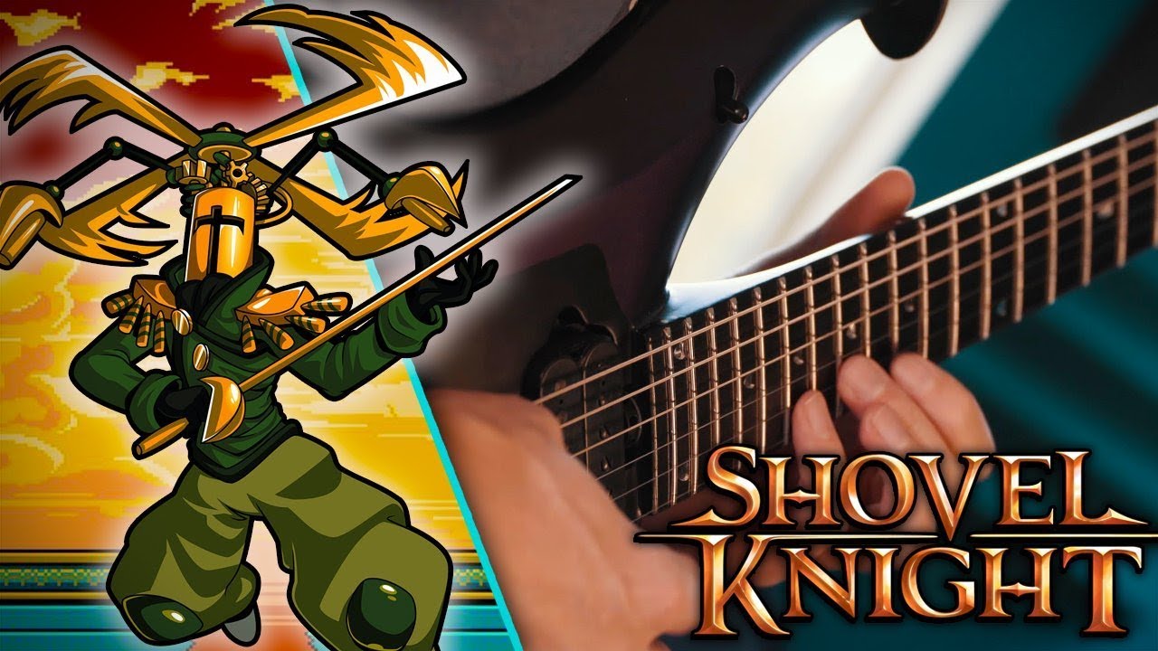Shovel Knight - High Above the Land || Guitar Cover by RichaadEB
