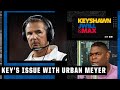 Keyshawn's biggest problem with the Urban Meyer controversy | Keyshawn, JWill & Max