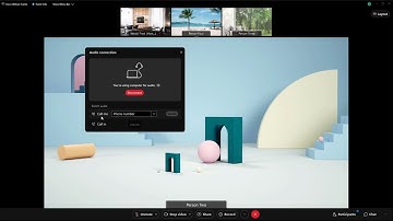 Webex Switch Audio to Phone