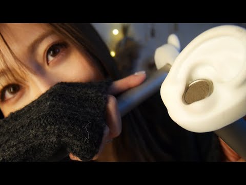 【ASMR】超密着。耳から唇を離さない刺激的な音。【tktk／バブルサウンド／マウスサウンド／理解できない囁き】