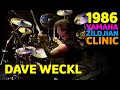 Capture de la vidéo Dave Weckl Yamaha Zildjian Day 1986